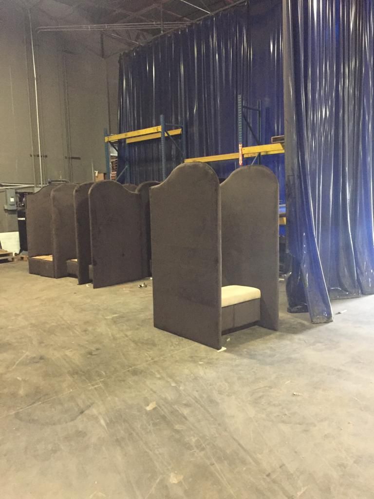 Standard Dance Booth red and black