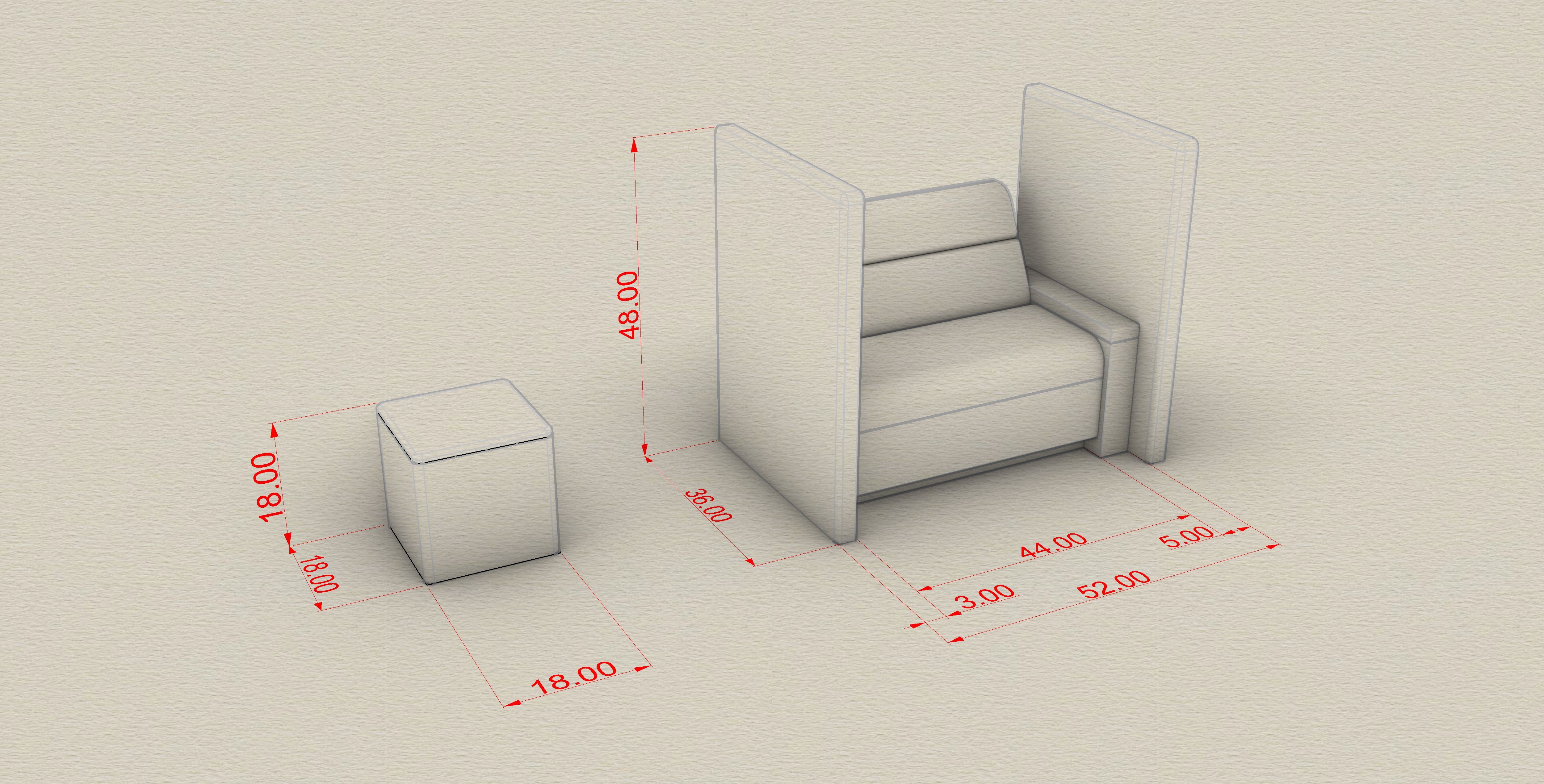VIP custom dance booth blueprint