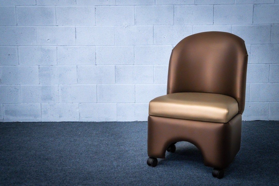 bar restaurant dining chair brown and beige 